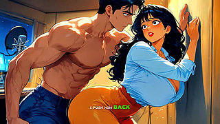 Podcast Host Takes Guest Live on Air - Studio Creampie Hentai - Ai Animation