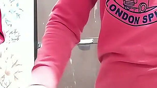 My Stepsister Caught Me Masturbating in the Bathroom