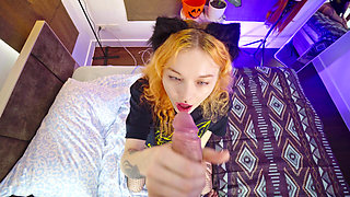 Kitty Served Big Dick and Deserved Some Milk