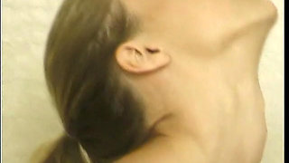 Hot Blonde Beauty with Big Natural Knockers Samantha Sterlyng Get Drilled in the Toilet