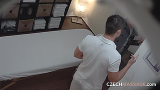 Czech Massage 81: Dirty MILF Takes Her Masseur Deep Inside Her