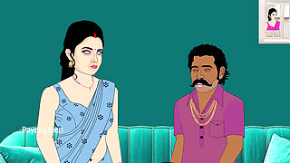 Maid Payal Bhabhi fucked by old boss