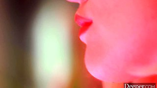 Interracial wild fuck with perfect Blonde in sexy lingerie, Nikki Sweet