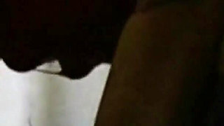 Blonde teen is tied up and fucked by two older guys