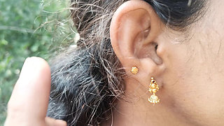 Indian Aunty Outdoor Blowjob with Palani69 and Laxi Ammu - Homemade 4K Fuck