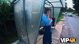 Vip4k. babe flashed her pierced Natural Tits and then it happened...