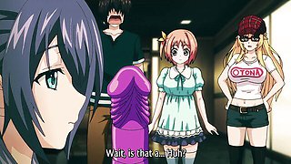 Hentai PD featuring loved one's tongue kiss action