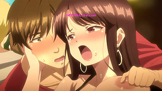 Group sex with busty MILF public creampie and tits out (ENG Dubbed) (Exclusive)