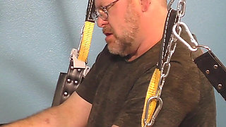 Real Cuckquean Wife Prepares a Gift for Her Husband - Sex Swing and Cuck Creampie Cleanup