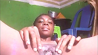 My step sister masturbate till her wet juice pussy filled up with creamy cums