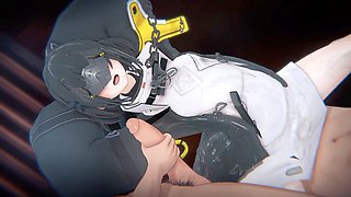 Anime, ass fuck, arknights