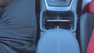Lena Sucks Dick in Car