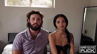 Massive Booty Fucked by Athletic College Jock.