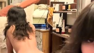 Kittykaz Dildo Anal Fuck With Mirror Play