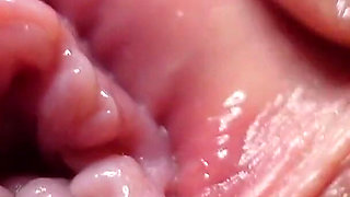 Extreme Closeup Pussy Fingering
