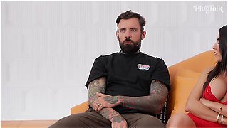 Lena The Plug And Desiree Night - Desiree Dulce & Her Perfect Tits Get Destroyed In Threesome