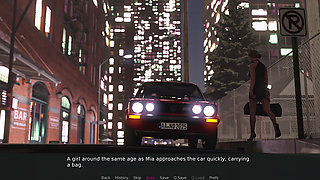 Being a Wife 13 Horny Mia Lets Old Man Otto Finger-fuck Her in the Car to Be Continued