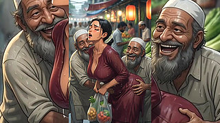 INDIAN MILFs and Bhabhi Totally Dominated by Filthy MUSLIM Men - Public Grouping & Corruption