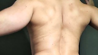 Italian amateur blonde blowing big cock