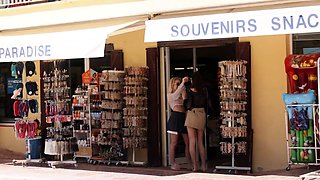 Awesome Outdoor Sex In A Public Beach With Sarah