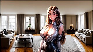 Big Titty Realtor Lana Strikes A Deal With You! - Car Toon