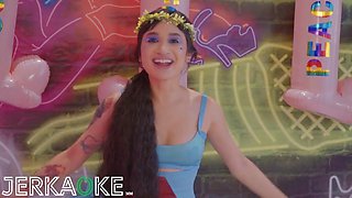 Whitney Wright Fucks Leo Vice in Lesbian Blowjob for Peace