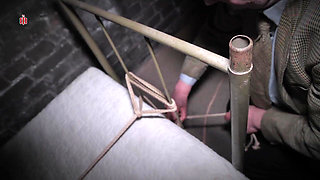 48H Prison Extreme Day 2 Imprisoned Girl Is Tied to Her Bed to Be Whipped and Scrubbed