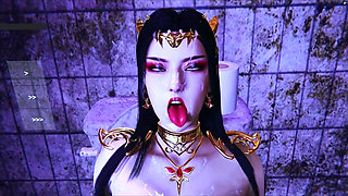 Virtual Goddess Vixen: the Curvy Spell - 3D Animation Hentai