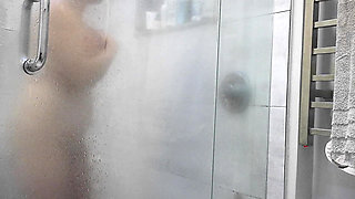 The Shower Scene with Asian Step Daughter Erin Luvin and Her Beautiful Long Nipples by Andrewtatt