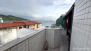 Stranger on the Terrace Cum Swallow