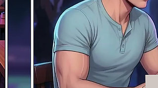 With Great Pleasure #12 - Animated Ai XXX Game - a Hot Foot Job with a MILF