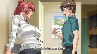 Three college girls looking for a wild fuck fest with their buddy during cleanup