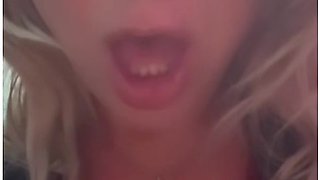 Welsh Slag Goes Around Cardiff Night Clubs Toliets Masturbating With Different Men On Snapchat