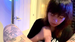 Cute Queer Gives Bwc Boyfriend BJ
