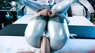 Big Tit Futa MILF 3D Animation - Hot Titfuck Sex Scene