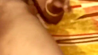 Indian Hot Wife Put Honey on the Top of the Pussy and Then Lick It