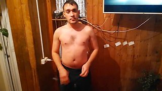 Homemade blowjob, cum on face, wife blowjob