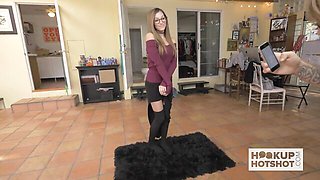 Hookup Hotshot featuring Bryan Gozzling and Moka Mora's anal plug trailer