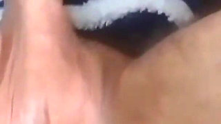 Stepmom Gives a Blowjob to Her Stepson's Big Cock, His Balls Don't Stop Moving!