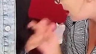 Part of a Secretaries Job Is to Keep Her Boss Happy Even Sucking His Cock