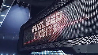 Carmen Valentina Vs Slave Fluffy Mixed Wrestling