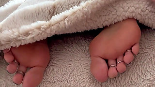Sneaking Up On Your Step Sisters Soft, Perfect, Gorgeous Wrinkled Soles While She Takes a Nap (Preview)